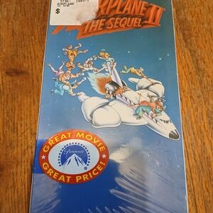Sealed Paramount Airplane II: The Sequel VHS 1982